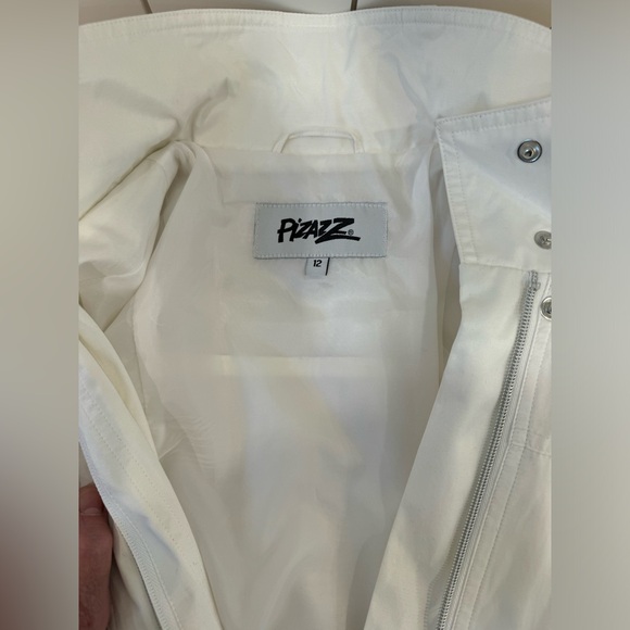 Ladies Size 12 Pizazz White Jacket NWT - Picture 8 of 8